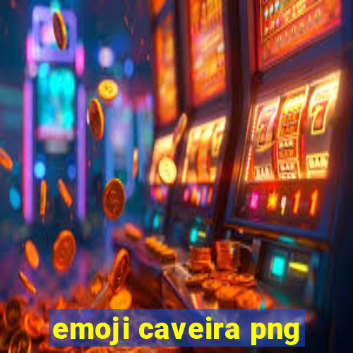 emoji caveira png